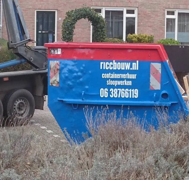 Bouwafval container